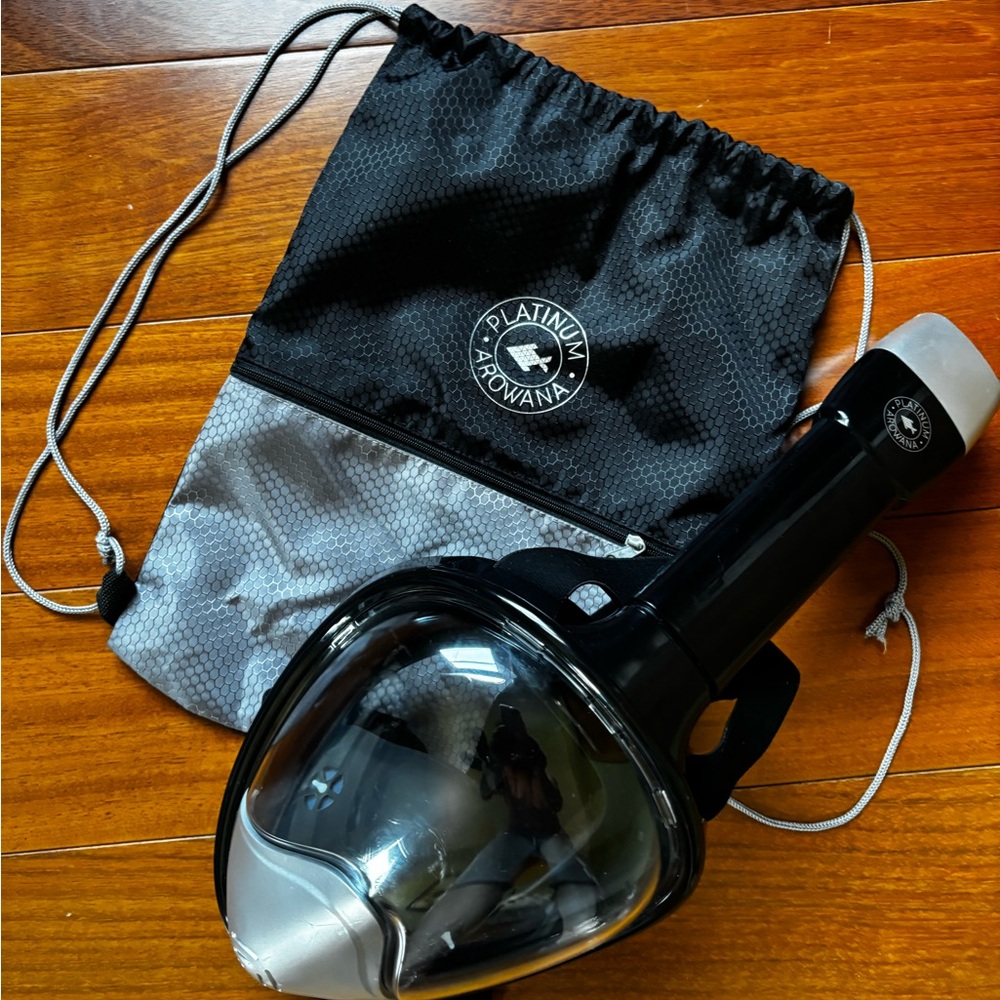 Platinum Arowana Snorkel Mask Set